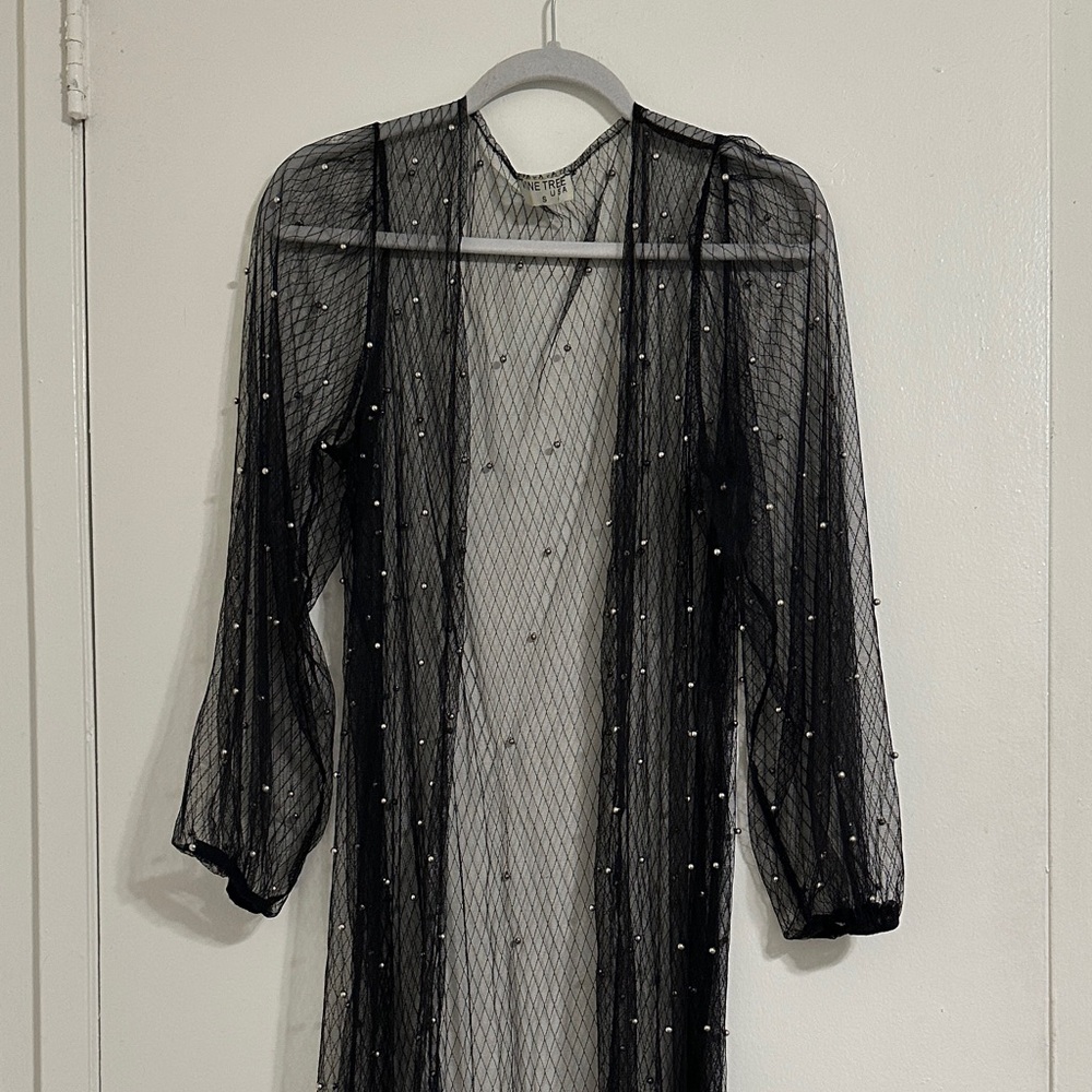 Vine Tree Embellished Kimono